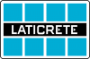 Laticrete logo featuring a blue and black design, relevant to NW Tile & Flooring's flooring installation services in Dallas, Oregon.